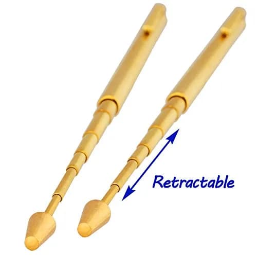 OIIKI Retractable Dowsing Rods (2-Pack) | Brass, 16.4" Extended Length thumbnail 4