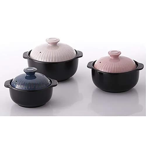 Lucia 1000ml Glazed Ceramic Cookware Hot Pot | Heat & Water Resistant - South Korea thumbnail 5