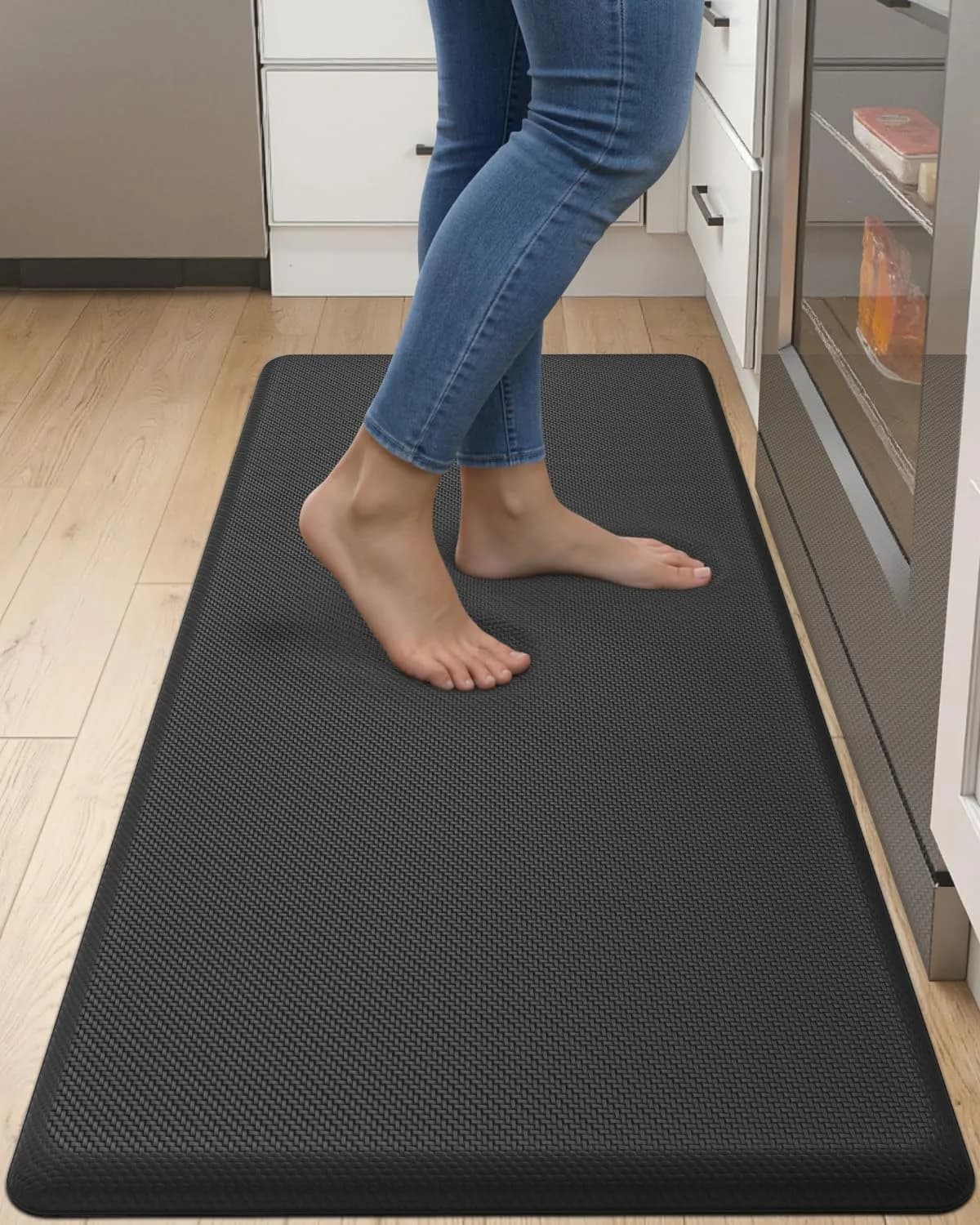 DEXI Anti Fatigue Kitchen Floor Mat Cushioned Standing Runner 48" x 20" (122cm x 51cm) | Reduces Foot, Knee & Back Strain - main product image