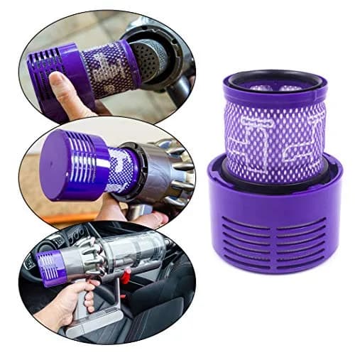KONIGEEHRE HEPA Replacement Filters for Dyson V10 Series (3 Filters, Washable) | High Filtration Efficiency thumbnail 6