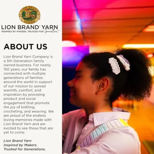 Lion Brand Yarn, DIY Glow, Glow in the Dark Yarn, Natural Off White | Glow in the Dark Effect for Nighttime Projects thumbnail 8