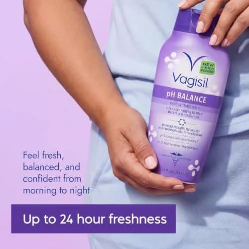 Vagisil pH Balance Feminine Wash LactoPrebiotic 360ml (12 Fl Oz) | Gynecologist Tested thumbnail 3