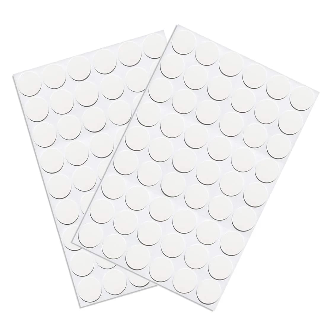 VictorsHome White 108 Pcs Screw Hole Stickers | Covers Screw Holes for Furniture, Cabinets, Drawers - main product image