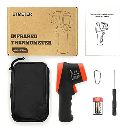 BTMETER BT-1500 Pyrometer -58℉ to 2732℉ Infrared Laser Thermometer Gun for Industrial & Automotive Use thumbnail 9