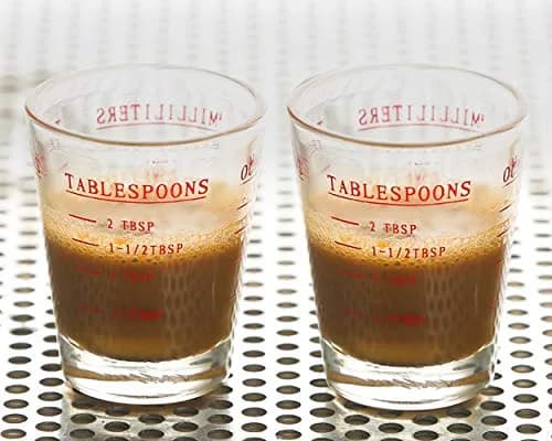 DS. DISTINCTIVE STYLE Red 30ml (1 Fl Oz) Measuring Cup Set | Precise Liquid & Dry Ingredient Measurement thumbnail 7