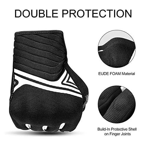 INBIKE Breathable Mesh Motorcycle Gloves Touchscreen Large | Shock-Resistant & Comfortable thumbnail 8