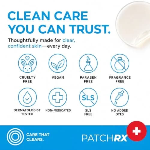 PatchRx Pimple Patches Hydrocolloid with Tea Tree Oil 120 Patches | Fast Acne Spot Relief for Face thumbnail 8