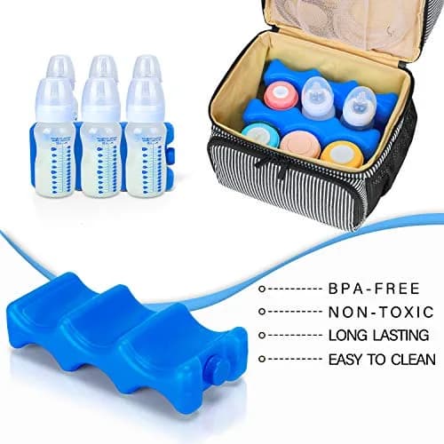 Teamoy Breastmilk Ice Pack (Pack of 2, Large) | BPA-Free Polypropylene for Working Moms thumbnail 2