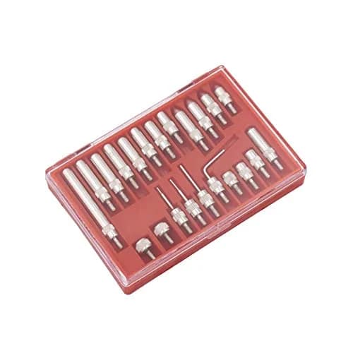 Clockwise Tools Digital Dial Indicators Tip Set, DIPR-01 22 Pieces, UNF 4-48 Threaded | Precision Measurement Tools for Accurate Inspection thumbnail 2