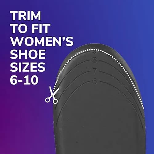 Dr. Scholl's Love Your Sneakers Full Length Insoles for Women Size 6-10 | All-Day Comfort & Arch Support thumbnail 7
