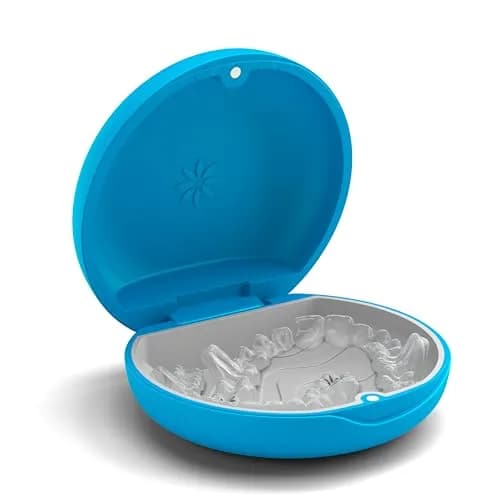 INVISALIGN Aligner Mandibular Advancement Case, Blue (Medium) thumbnail 2
