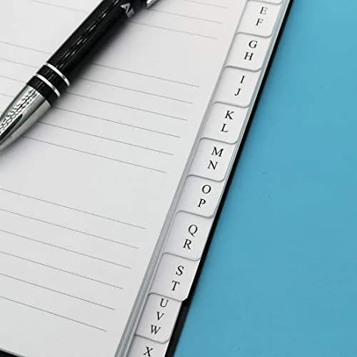 Nokingo Spiral Password Book with Tabs - 5x7 Inch, 132 Pages | Organize Internet Logins thumbnail 6