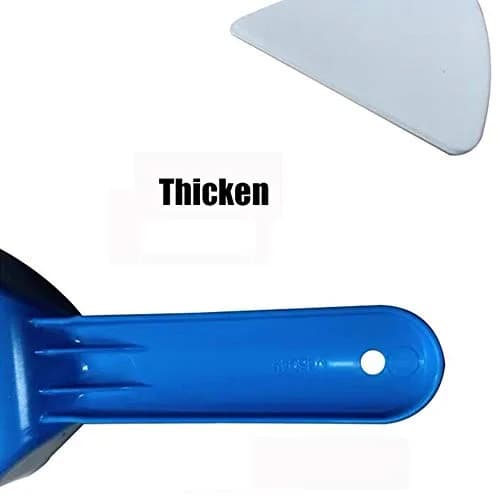 MSTEKI Set of 3 Plastic Refrigerator Ice Scrapers | Durable, Frostproof, Easy to Use thumbnail 5
