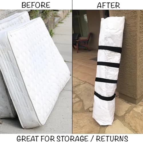 Homie King Size Vacuum Mattress Bag | Compresses Mattresses for Moving & Storage thumbnail 4