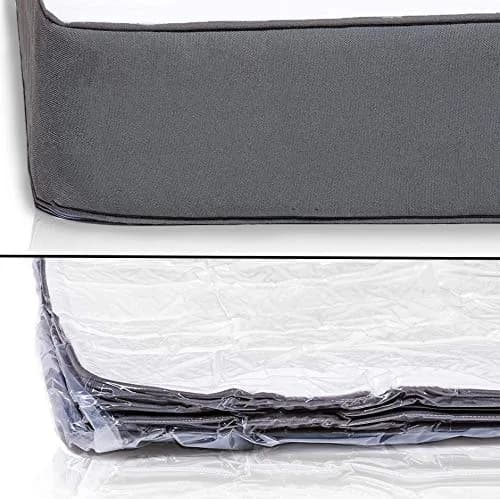 Homie Mattress Vacuum Bag for Moving, Twin/Twin-XL, Clear | Reusable Compression Storage for Returns thumbnail 2