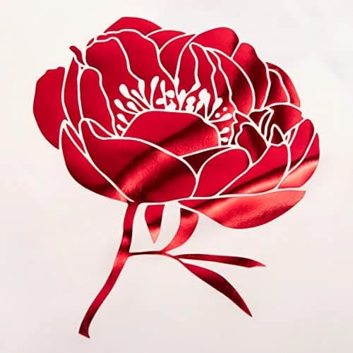 VINYL FROG Red Metallic Foil Heat Transfer Vinyl 12in x 5ft (30.48cm x 1.52m) | Chrome Iron On Vinyl for T-Shirts thumbnail 8