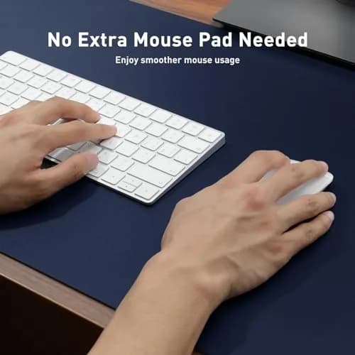 Aothia PU Leather Desk Pad Protector 91cm x 43cm (36" x 17") | Smooth Surface for Writing and Mouse Use thumbnail 4
