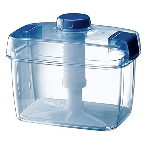 IPPINKA Japanese Pickle Maker 1.6L | BPA-Free, Made in Japan, Clear x Blue thumbnail 1