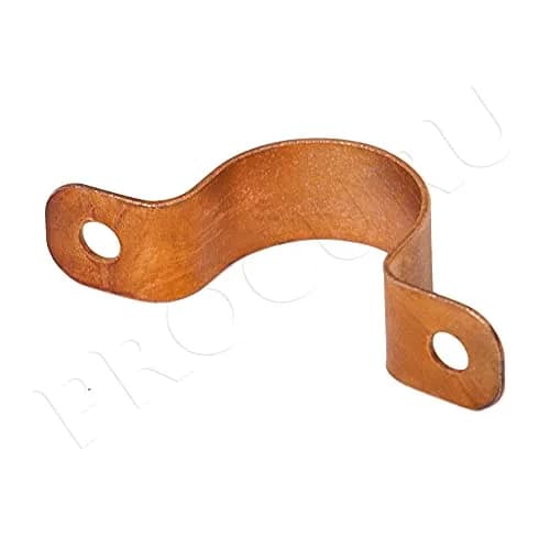 PROCURU 1/2-Inch Copper Pipe Strap | Copper Pipe Clamp Mount 10-Pack thumbnail 4