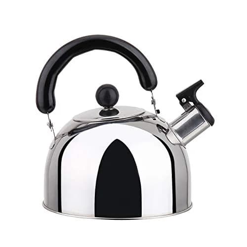 YBM HOME Stainless Steel Whistling Tea Kettle 3L | Modern Induction Compatible Design thumbnail 1