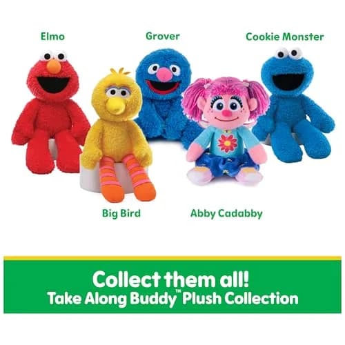 GUND Sesame Street Elmo Take Along Buddy 13-Inch Plush Toy for Ages 1+ | Soft, Huggable & Portable thumbnail 8