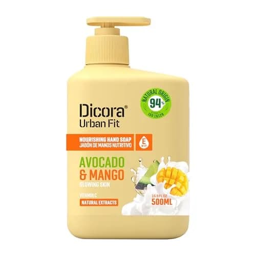 Dicora UrbanFit Nourishing Hand Soap - Vitamin E & Natural Extracts | Hydrates & Protects thumbnail 1