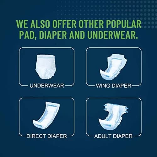 UNIFREE Disposable Underpads 50 Count | Super Absorbent Bed & Incontinence Pad (76 in) for Adults & Elderly thumbnail 6