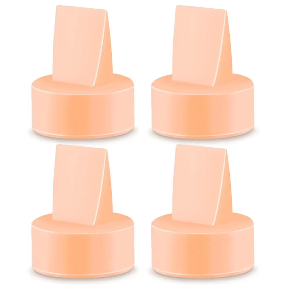 Maymom Duckbill Valves for Spectra S1 S2 Pumps (4ct Orange) | BPA-Free Replacement Parts