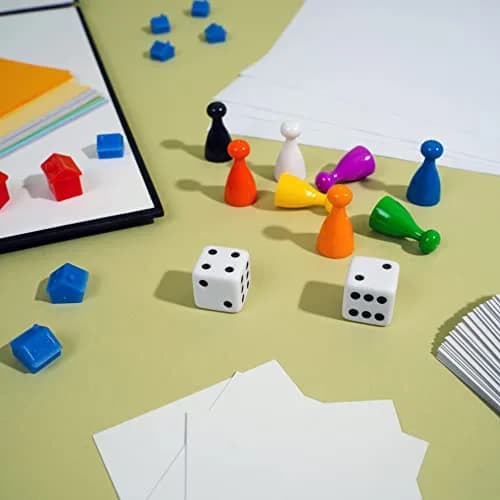 Apostrophe Games Create Your Own Opoly Board Game Kit with Blank Board & Game Pieces, 50.8cm x 50.8cm (20" x 20") | Educational Board Game for Kids 3-12 thumbnail 2