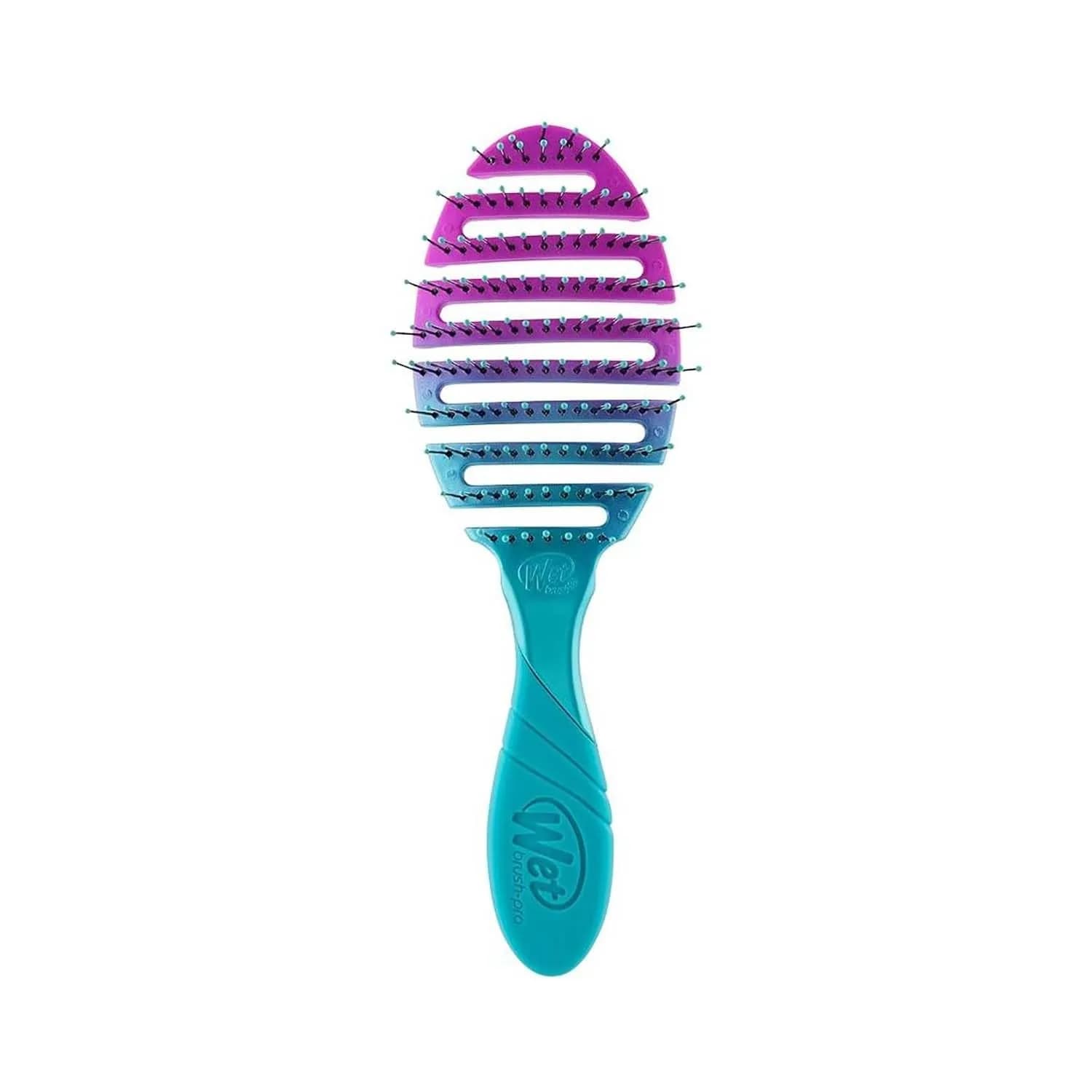 Wet Brush Pro Flex Dry Teal Ombre Hair Brush | Detangles Hair with Ease - main product image