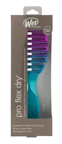 Wet Brush Pro Flex Dry Teal Ombre Hair Brush | Detangles Hair with Ease thumbnail 3