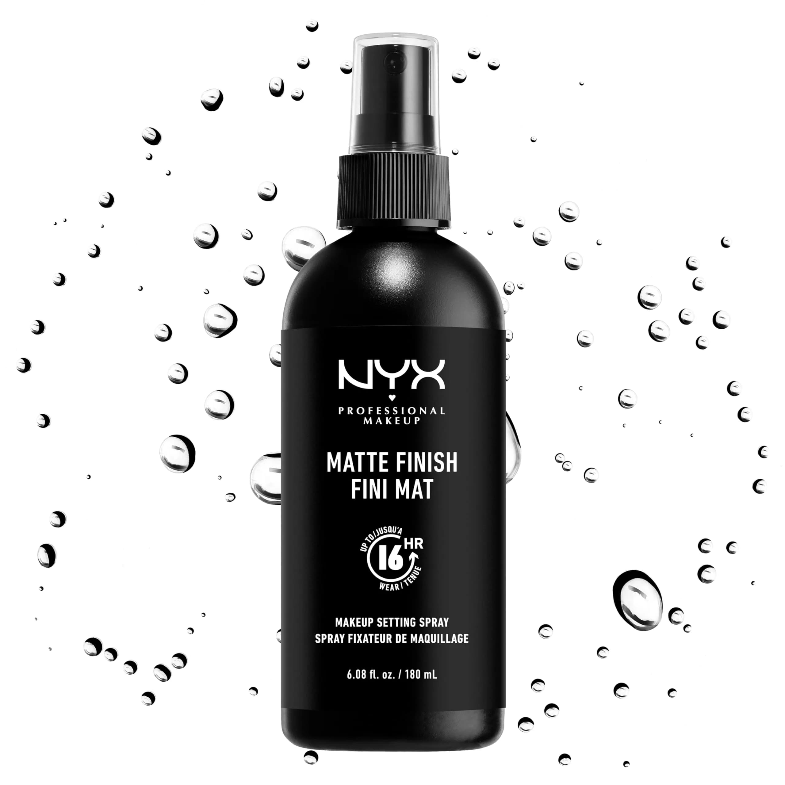 NYX PROFESSIONAL MAKEUP Matte Finish Setting Spray Jumbo Size | 180ml (6.08 Fl Oz) Long-Lasting Face Mist