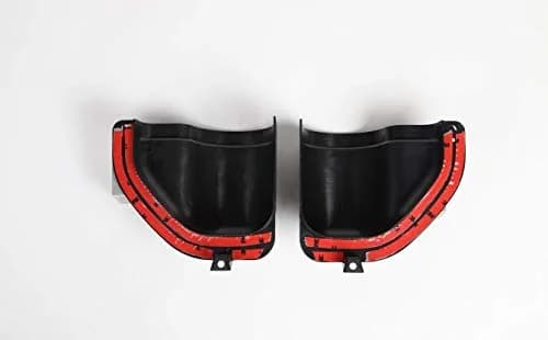 YOCTM 2-PACK Front Door Organizer Tray for Jeep Wrangler JL 2018-2025 | Interior Storage Box thumbnail 8