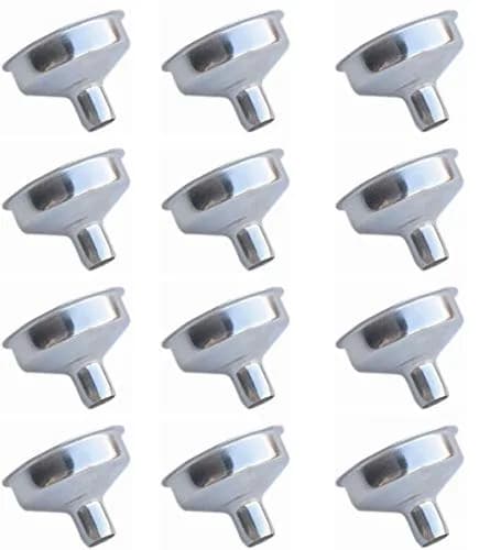 Yansanido Stainless Steel Mini Funnels 1.25 Inch | 12 Pack for DIY & Bottles thumbnail 1