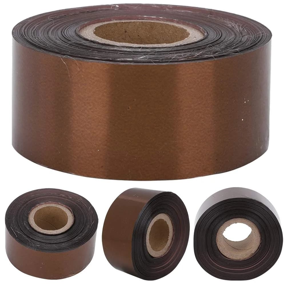 Yinuoday Hot Stamping Foil Paper Gold 120m (393.7ft) | For Leather, Paper, Wood, Cloth & Gift Boxes — coffee