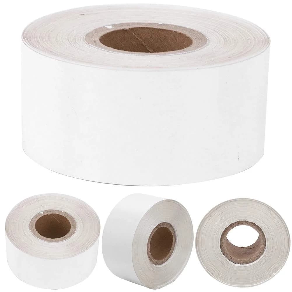 Yinuoday Hot Stamping Foil Paper Gold 120m (393.7ft) | For Leather, Paper, Wood, Cloth & Gift Boxes — White