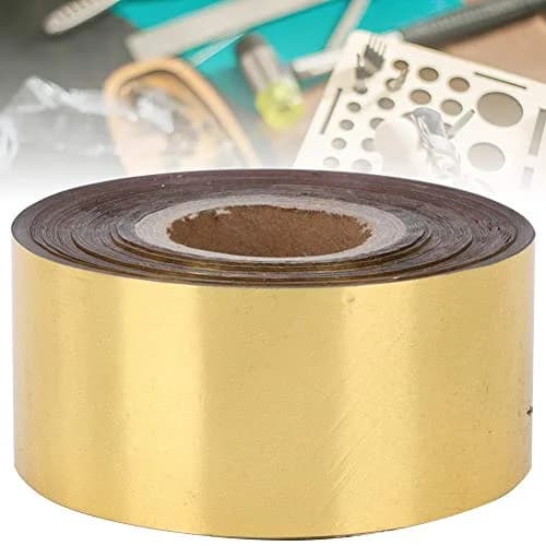Yinuoday Hot Stamping Foil Paper Gold 120m (393.7ft) | For Leather, Paper, Wood, Cloth & Gift Boxes thumbnail 5