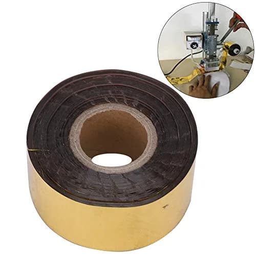 Yinuoday Hot Stamping Foil Paper Gold 120m (393.7ft) | For Leather, Paper, Wood, Cloth & Gift Boxes thumbnail 6