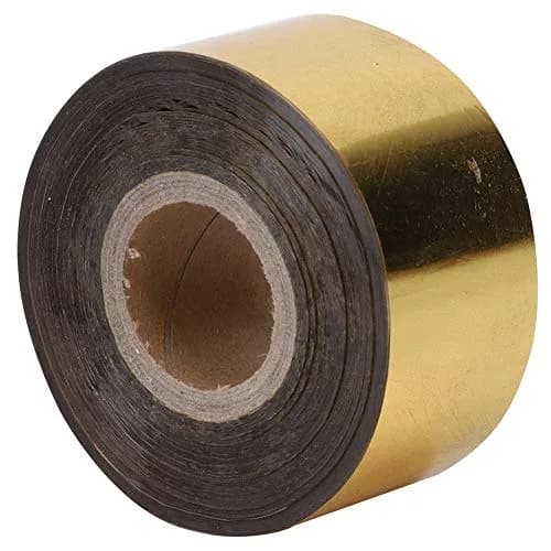 Yinuoday Hot Stamping Foil Paper Gold 120m (393.7ft) | For Leather, Paper, Wood, Cloth & Gift Boxes thumbnail 8