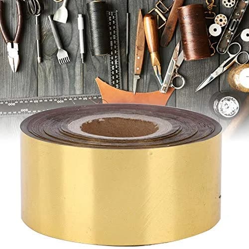 Yinuoday Hot Stamping Foil Paper Gold 120m (393.7ft) | For Leather, Paper, Wood, Cloth & Gift Boxes thumbnail 4