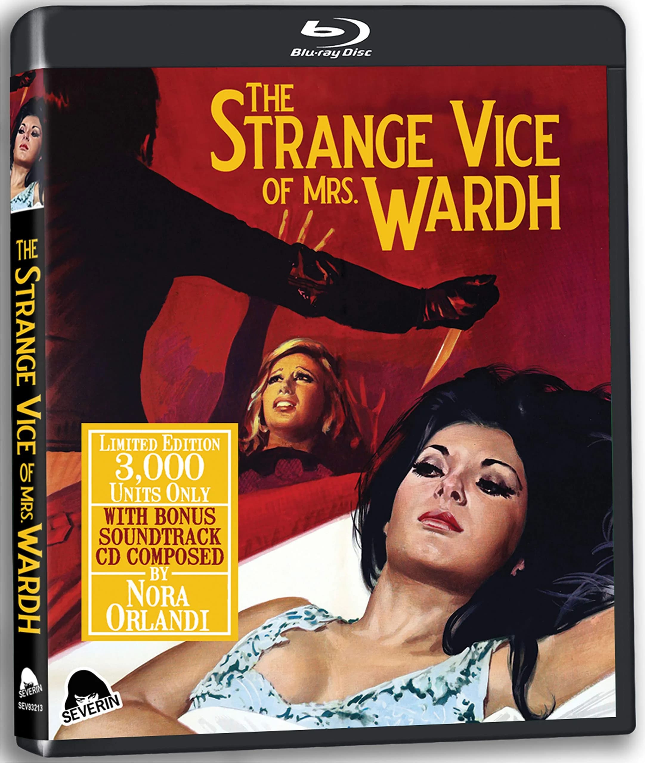 Severin Films The Strange Vice of Mrs. Wardh Blu-ray | Giallo Masterpiece in 4K, 100 Min, English & Italian, Region 1 - main product image