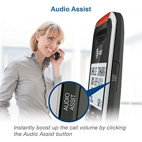AT&T BL102-4 DECT 6.0 4-Handset Cordless Phone | Unsurpassed Range, Call Blocking, Answering Machine thumbnail 4