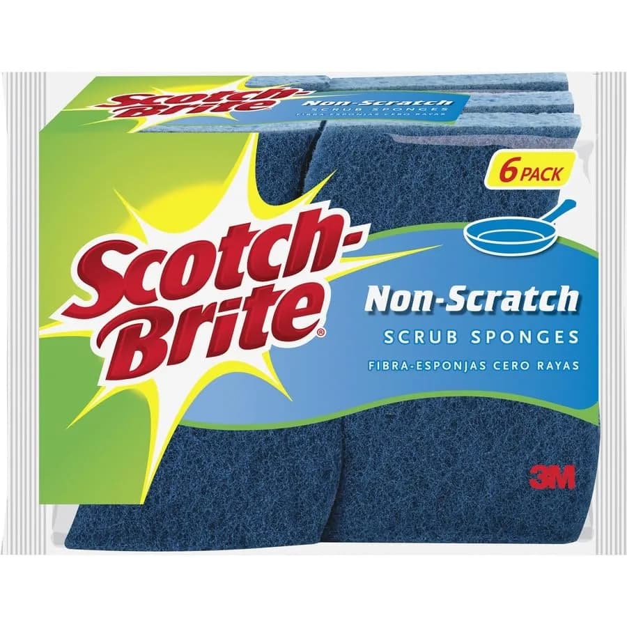 Scotch-Brite Non-Scratch Scrub Sponges Blue (30-Pack, 0.658 kg) thumbnail 2