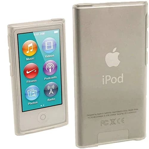 BestforYou Clear 7G Cellular Phone Case with Belt Clip | Shockproof TPU Cover for Apple iPod Nano 7th Gen (Black) thumbnail 9