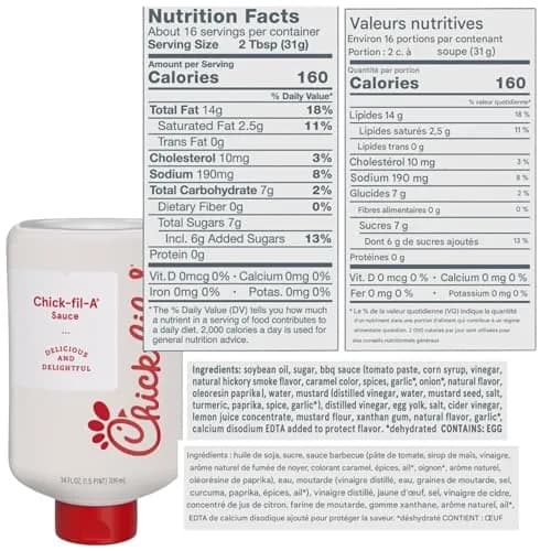 Chick-Fil-A Sauce Bundle 16oz | Includes Chick-fil-A & Polynesian Sauces thumbnail 3