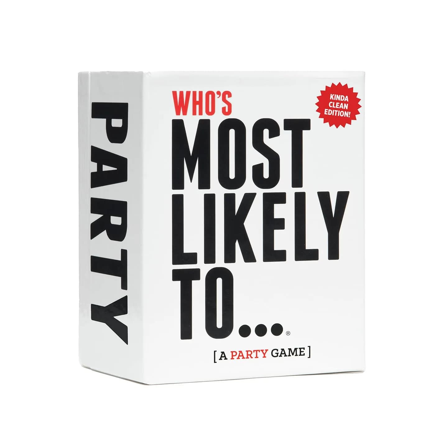 DSS Games Who's Most Likely To... Kinda Clean Edition | Family Card Game | Ages 14+