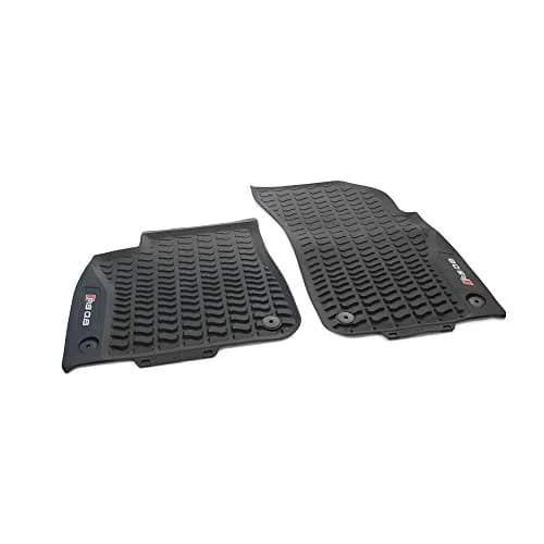 Audi 4M8061221B041 Rubber Floor Mats Front 2 x Rubber Mats All Weather Mats Black with RSQ8 Lettering | Vehicle-Specific Fit thumbnail 1