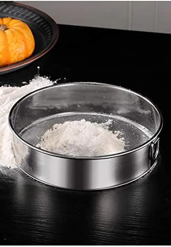 Falytemow Flour Sifter, Round Stainless Steel 40 Mesh Fine Sieve for Baking | Durable, Lightweight & Easy to Clean thumbnail 3