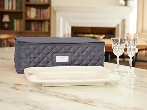 Covermates Keepsakes Storage Box 19.25W x 13D x 6.5H | Padded, Dust-Free, ID Window thumbnail 4