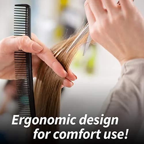 JW Shears CRX Professional Hair Cutting & Thinning Shear Set with Comb - Razor Edge Series | Japanese Steel, Ergonomic Design thumbnail 8